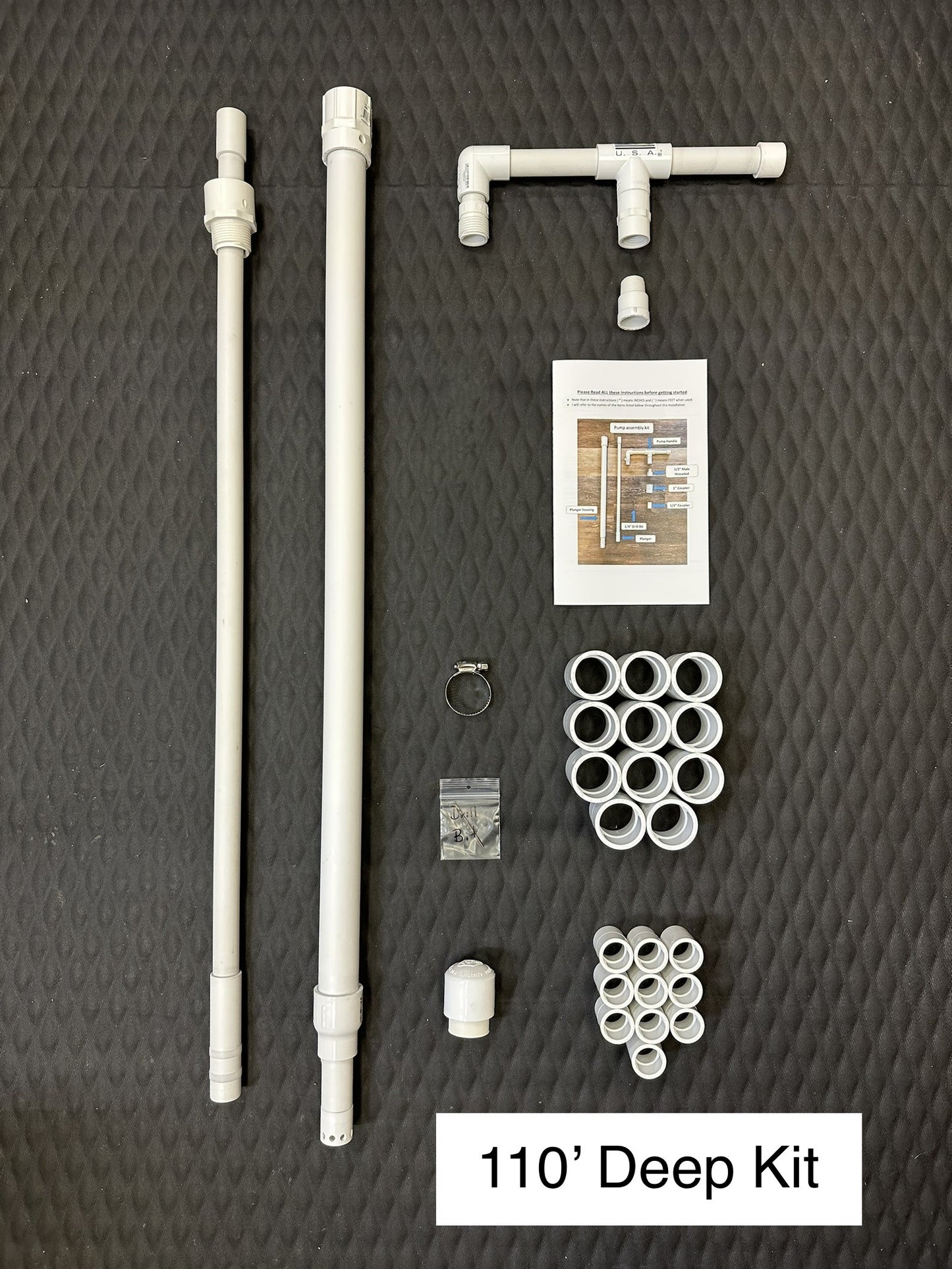 Well Pump Hand Operated DIY kit 10' to 150'