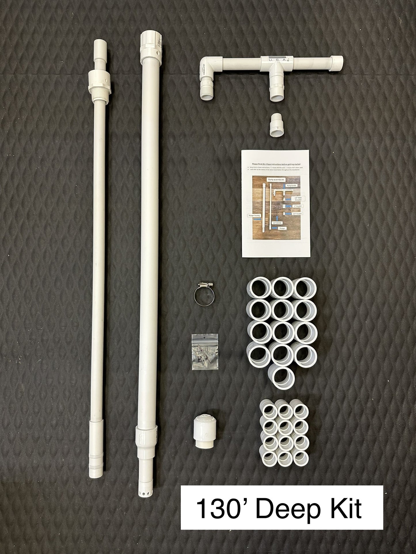 Well Pump Hand Operated DIY kit 10' to 150'