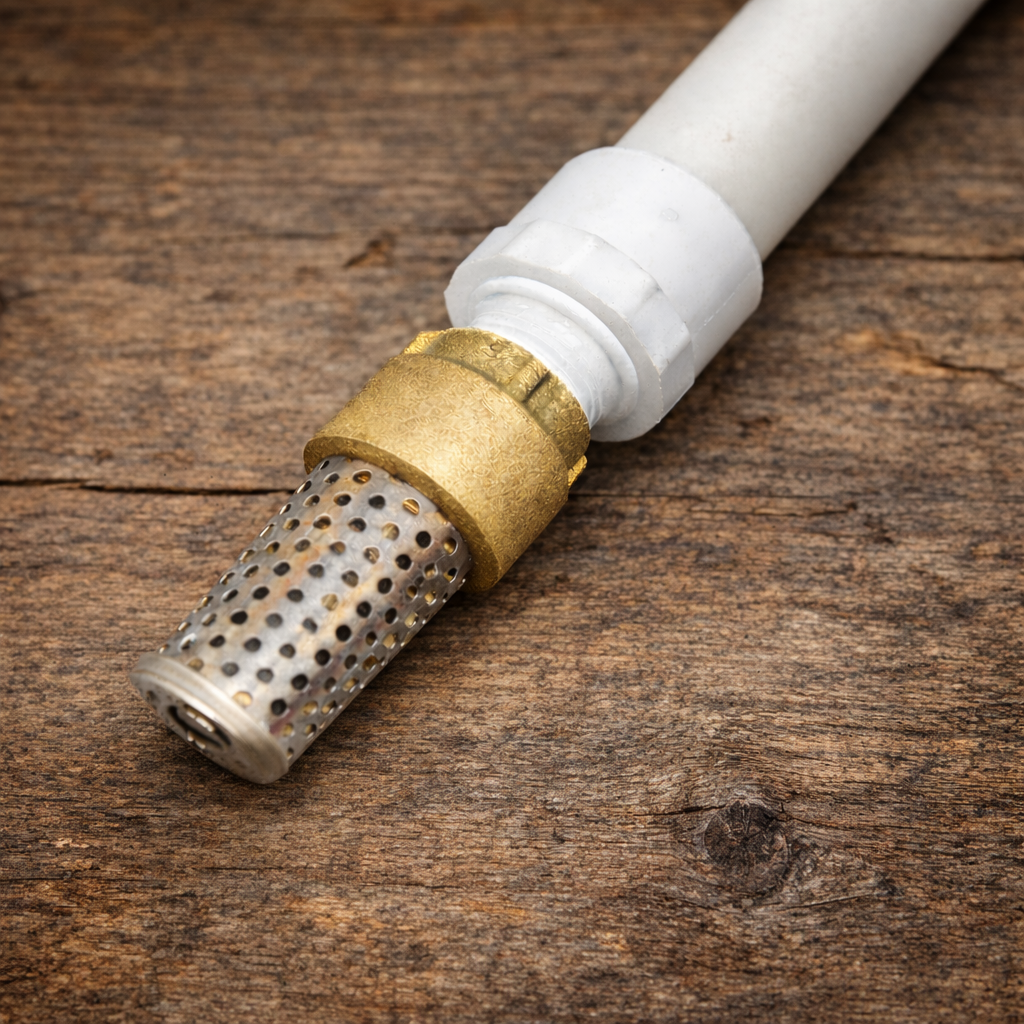 Brass and Stainless Steel Foot Valve