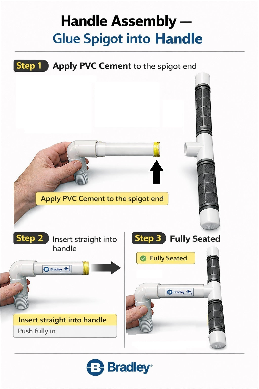 Premium Bradley Well Pump Handle